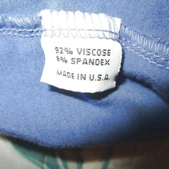 Bryn Walker Maya Dress Size L Pockets Stretch Short Sleeves Lagenlook Artsy Boho - Picture 12 of 12